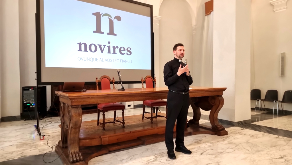 relatore al compleanno di Novires