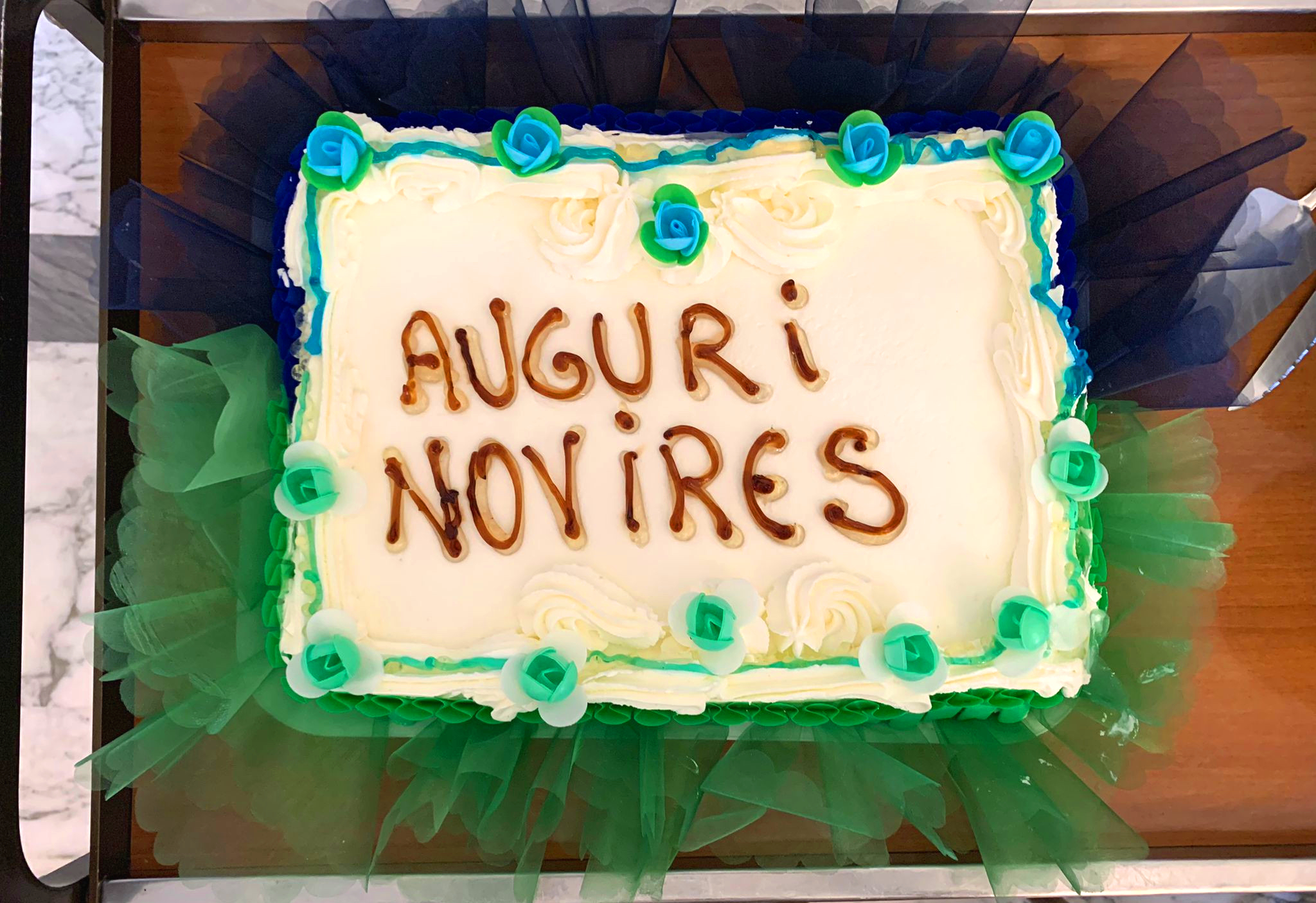 torta di compleanno Novires